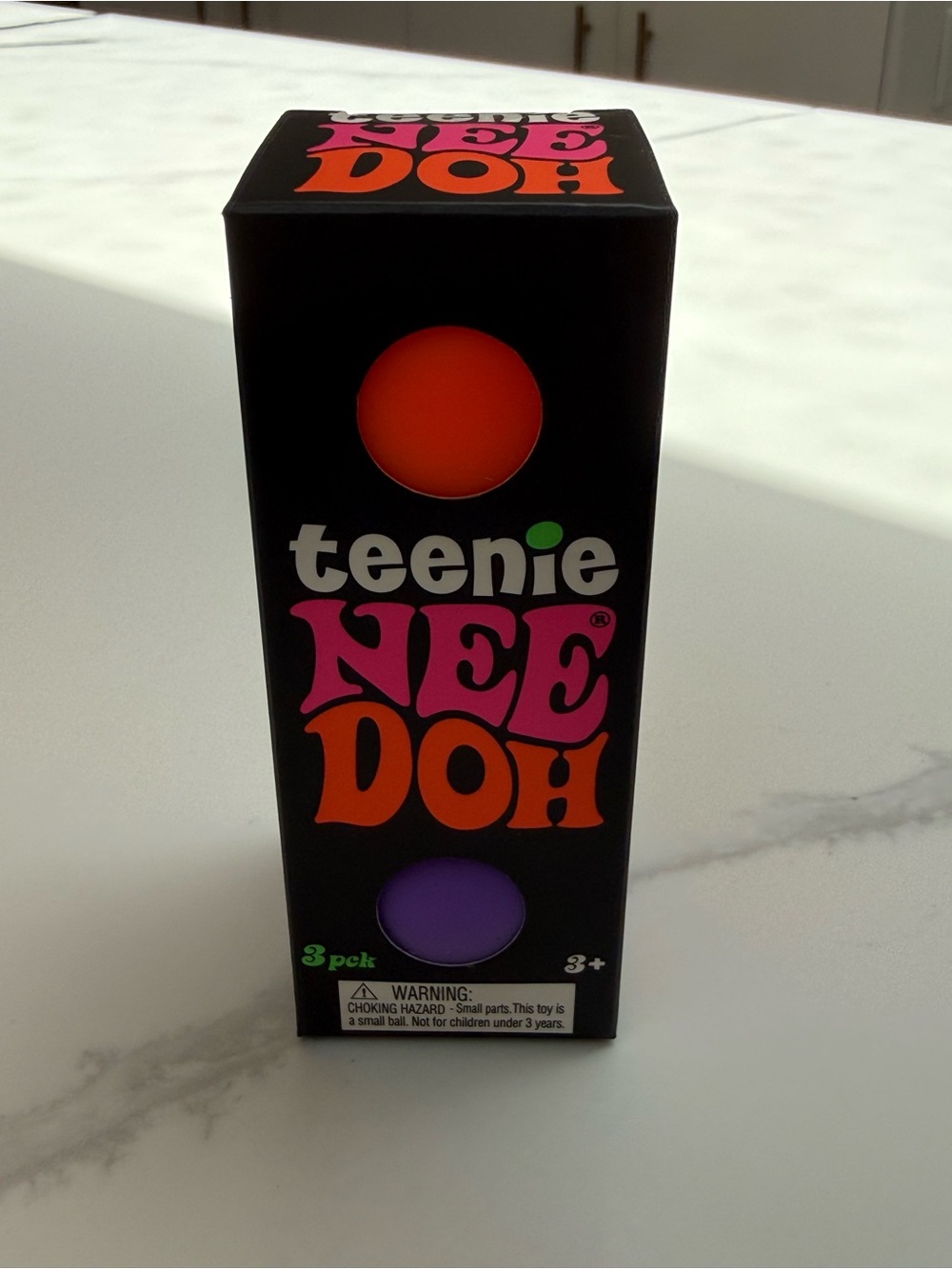 NeeDoh 3-Pack - Orange, Blue, Purple